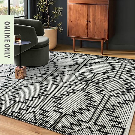 Solace Dakota Star Wool Rug 160x230cm