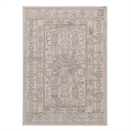 Design Republique Gracie Beige Wool Rug 160x230cm