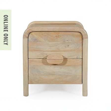 Amparo Mango Shona Bedside Table