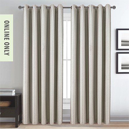 Style Co. Tribeca Blockout Eyelet Curtain Pair