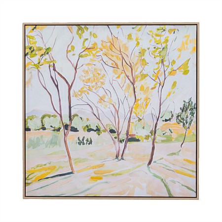 Gracious Living Spring Countrylane Canvas Wall Art