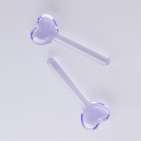 Grace & Gild Heart Shaped Cooling Globes 2pc