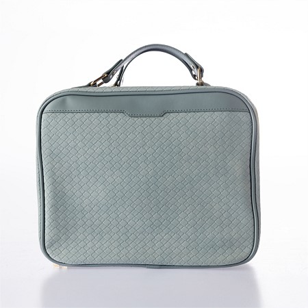 Grace & Gild Clara Square Handled Cosmetic Bag