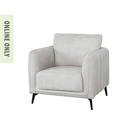 Design Republique Jackson Grey Single Seater Armchair