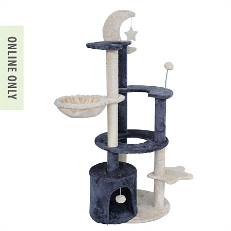 bb&b Pet Midnight Cat Scratching Tower
