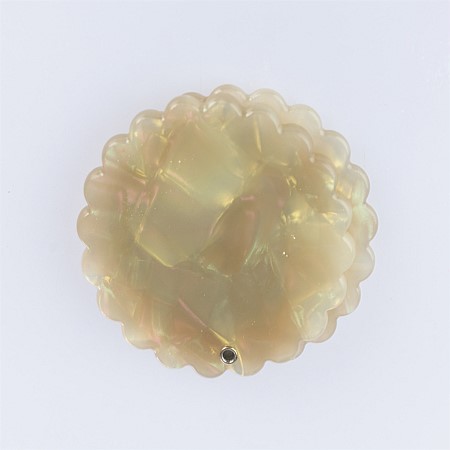 Grace & Gild Scalloped Compact Mirror