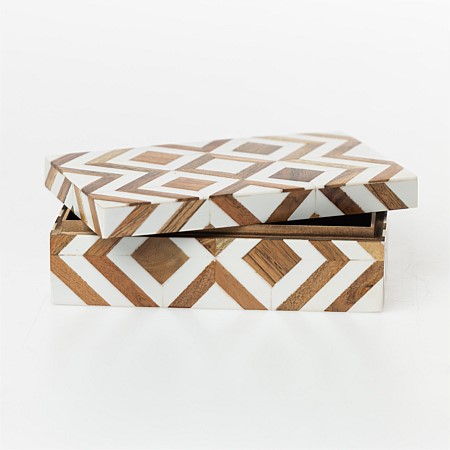 Solace Brie Resin Jewellery Box