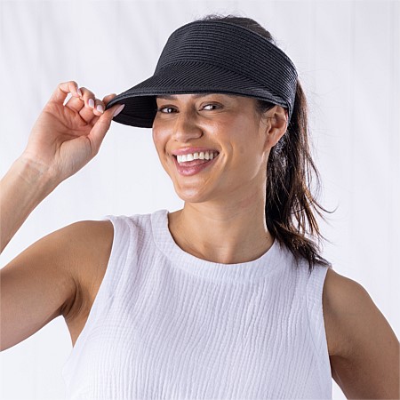 Seaside Supplies Beach Visor Black
