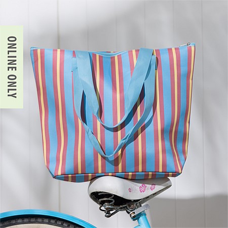 Amparo Paros Stripe Beach Bag