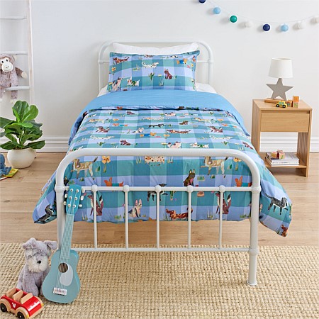bb&b Kids Doodle Dogs Cotton Duvet Cover Set