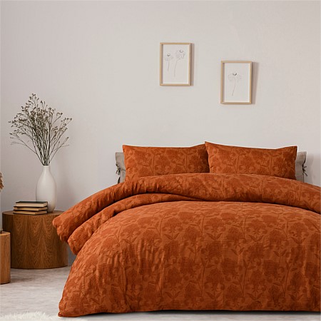 Design Republique Rowan Jacquard Cotton Duvet Cover Set