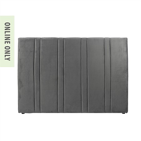 Solace Allie Headboard Charcoal King 