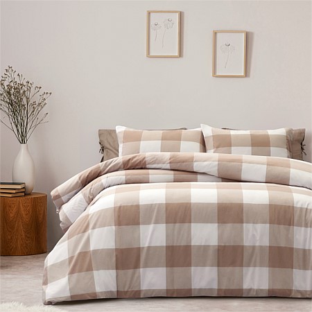 Design Republique Buffalo Check Cotton Duvet Cover Set
