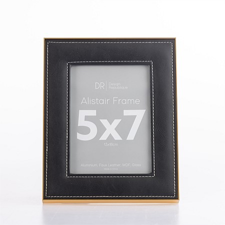 Design Republique Alistair Frame Black 5x7
