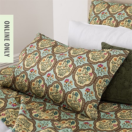 Amparo Eleanor 100% Linen Pillowcase Pair 