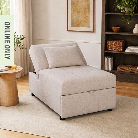 Design Republique Renee 3-in-1 Day Bed Ottoman 