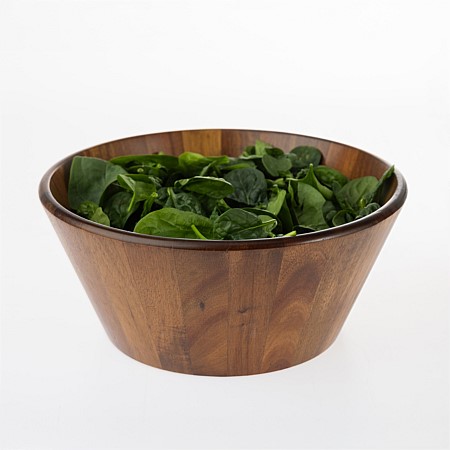 Ecoanthology Acacia Cone Salad Bowl 30cm