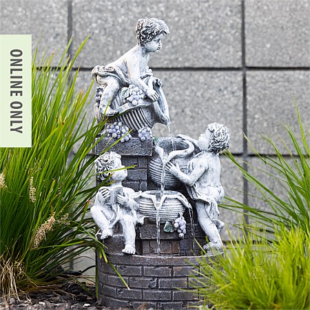 Outsidings Cherub Water Feature 
