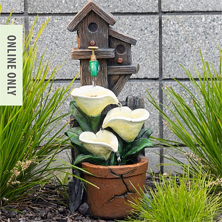 Outsidings Arum Lilies Water Feature 