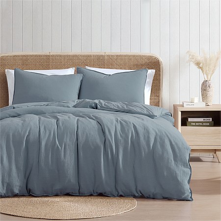 Design Plus Drew Cotton Duvet Cover Set