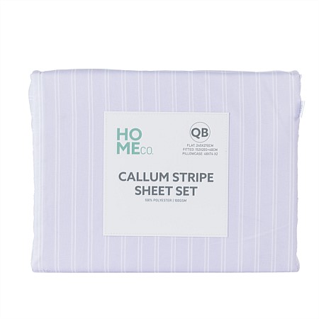 Home Co. Callum Stripe Sheet Set 