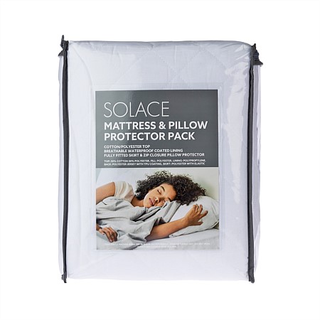 Solace Poly/Cotton Waterproof Protector Pack