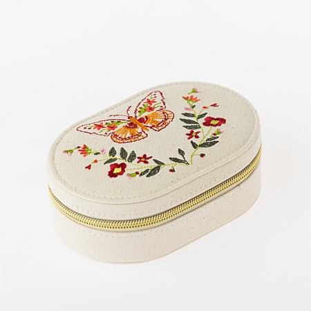Marlo Delilah Embroidery Jewellery Case