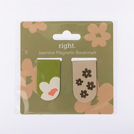 Right. Jasmine Magnetic Bookmark 2 Pack