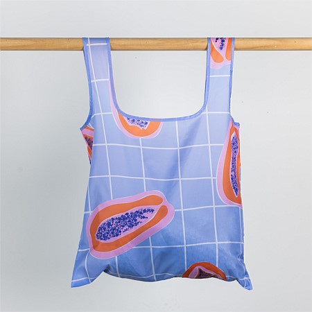Home Co. Papaya Recycled Double Sided Foldable Tote 