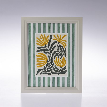 Design Republique Mala Stripe Daisy Wall Art