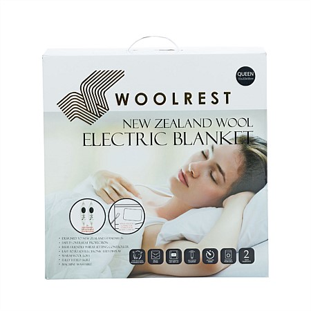 Woolrest NZ Wool Electric Blanket 