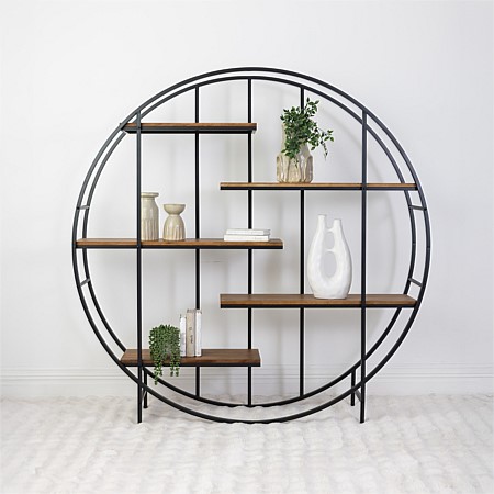 Design Republique Clark Round Bookshelf