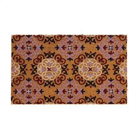 Design Republique Nona Tile Print Coir Mat 