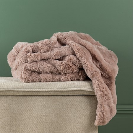 Design Republique Grove Faux Fur Blanket 