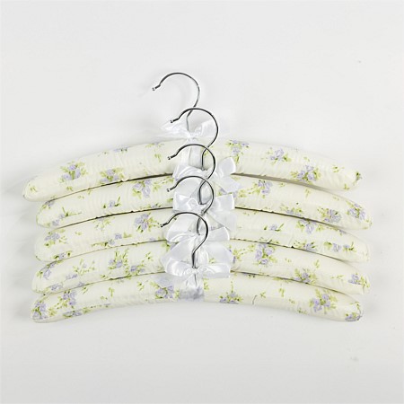 Home Essential Bella Padded Hangers 5 Pack