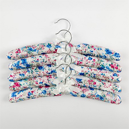 Home Essential Tammy Padded Hangers 5 Pack 