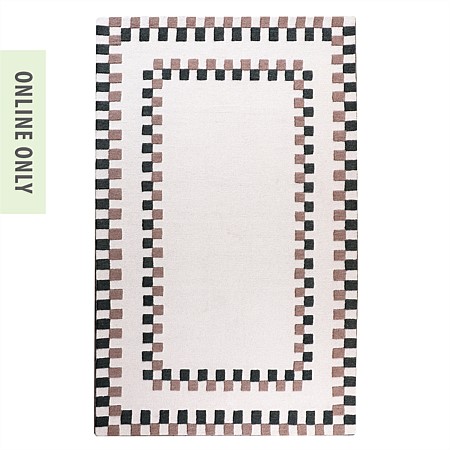 Marlo Ryker Border Wool Rug 200x300cm 