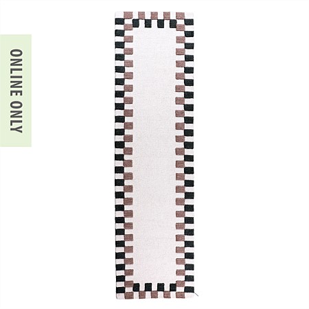 Marlo Ryker Border Wool Runner 80x300cm 