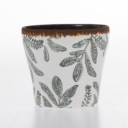 Gracious Living Rina Planter Pot Grey 