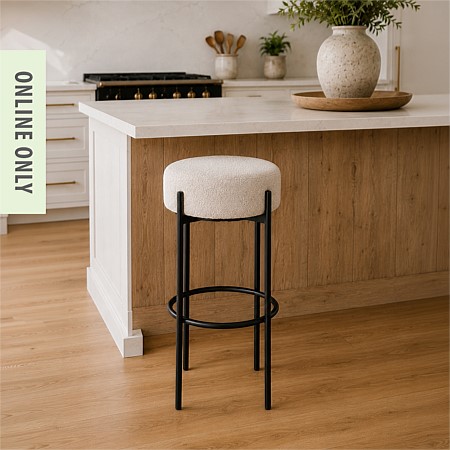 Design Republique Aria Boucle Counter Stool Taupe