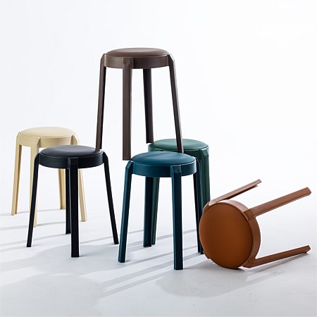 Home Co. Ollie Padded Stool