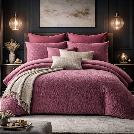 Solace Cher Velvet Duvet Cover Set
