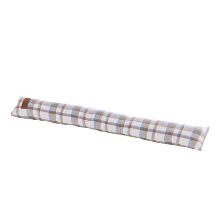 Home Co. Charli Checker Draught Stop Ivory