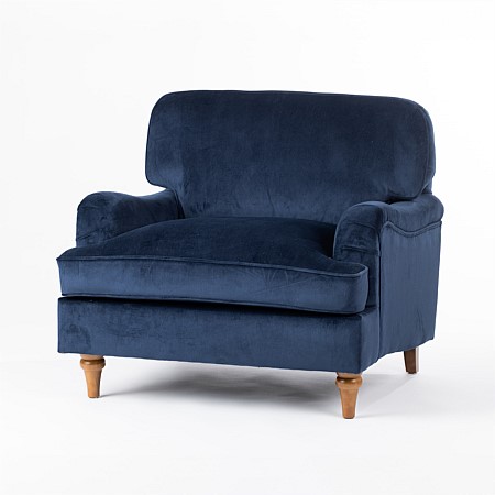 Gracious Living Florence Velvet Armchair