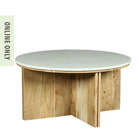 Design Republique Sara Marble Coffee Table