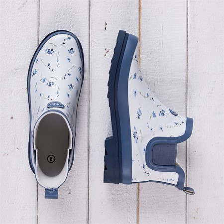 Outsidings Country Floral Ankle Gumboot