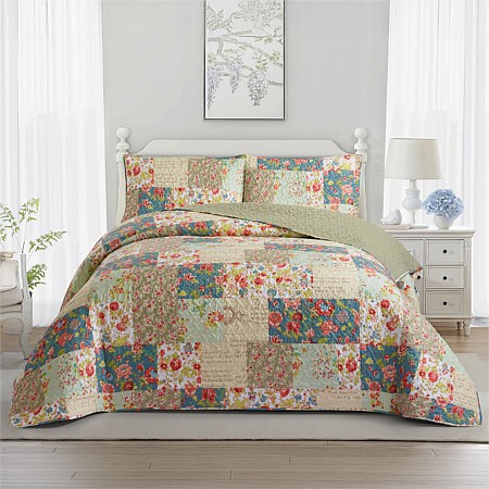 Solace Victoria Patchwork Coverlet Set