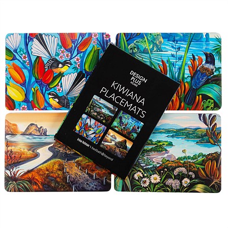 Design Plus Kiwiana Placemats 4 Piece Set