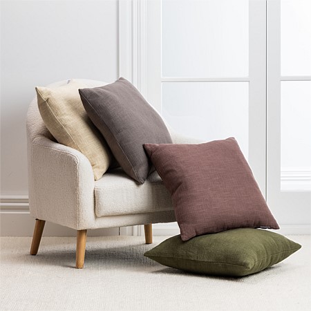 Design Republique Taro Cotton Slub Cushion