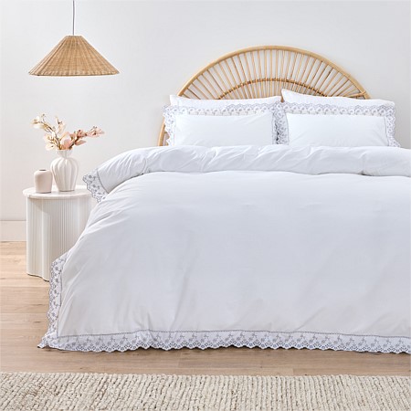 Gracious Living Grace Cotton Duvet Cover Set